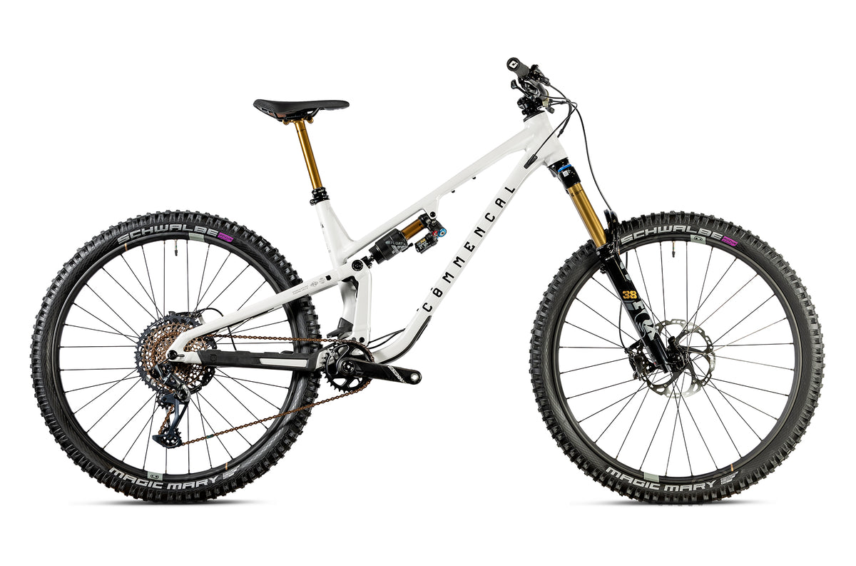 Bicicleta Enduro Commencal Meta V5 Limited Edition Clear Silver - vista 1