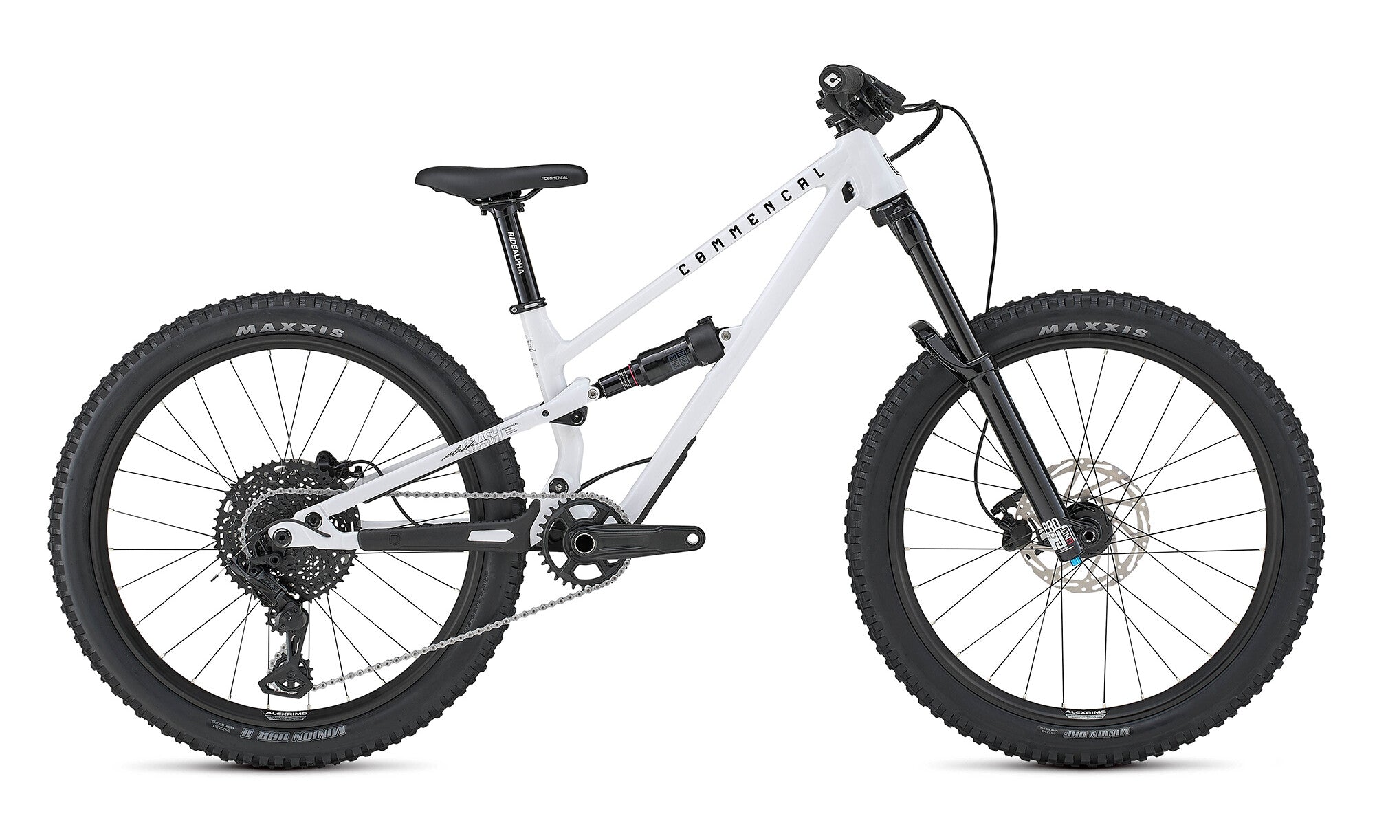 Bicicleta para Niños Commencal Clash 24 Pure White 2026
