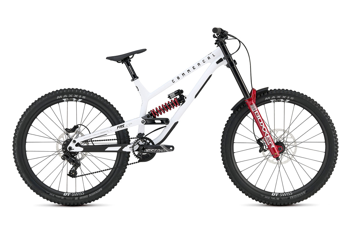 Bicicleta DH Commencal FRS RockShox Pure White 2026 - vista 1