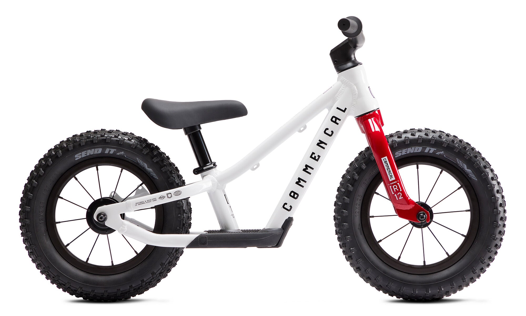 Bicicleta para Niños Commencal Ramones 12 Push Bike White 2027
