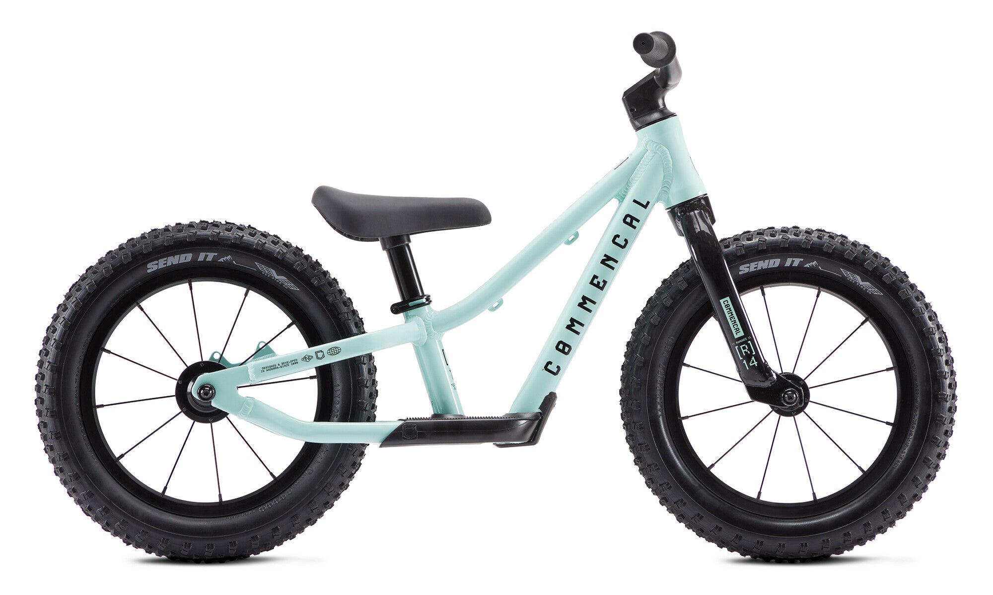 Bicicleta para Niños Commencal Ramones 14 Push Bike Green 2027