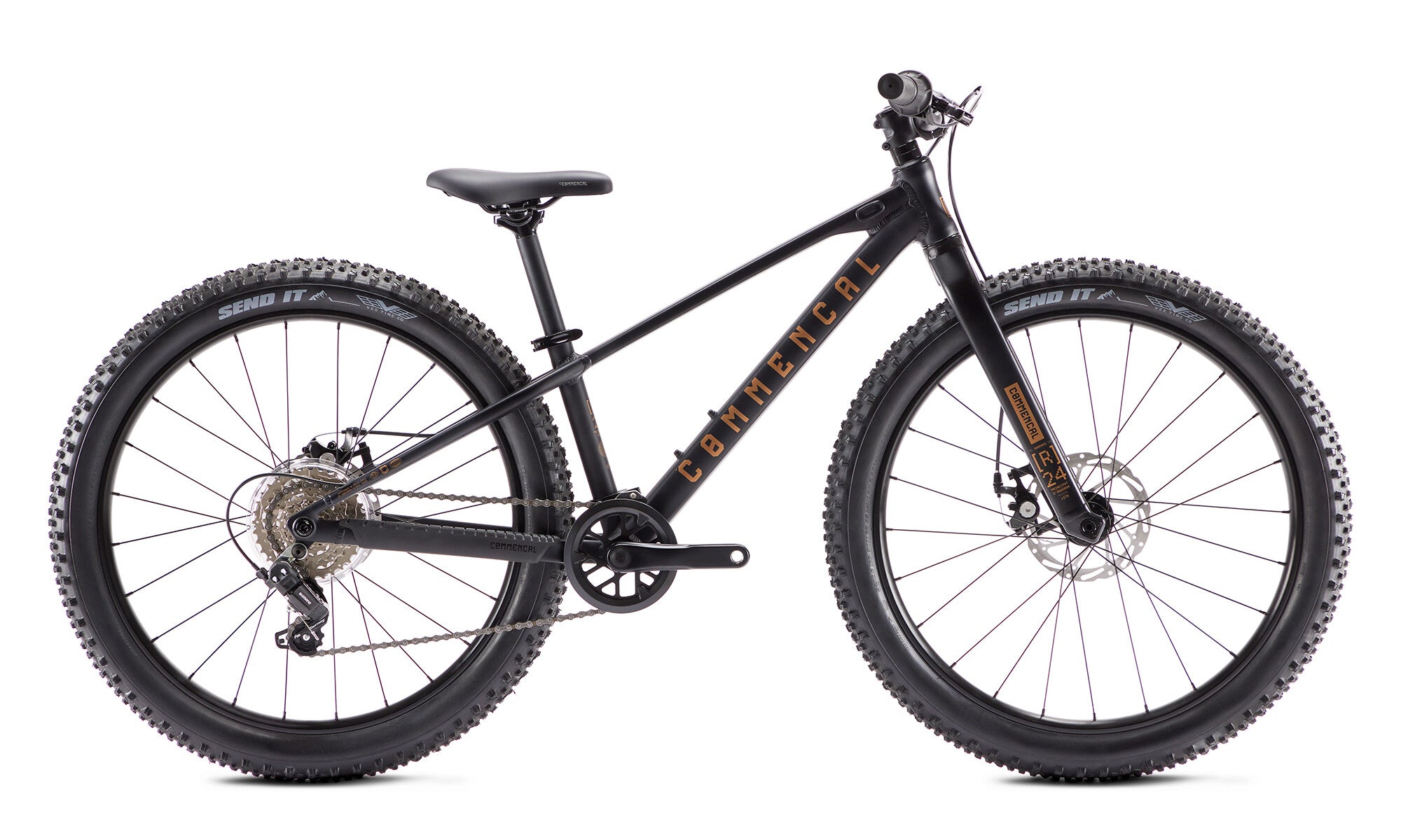 Bicicleta para Niños Commencal Ramones 24 Black 2027