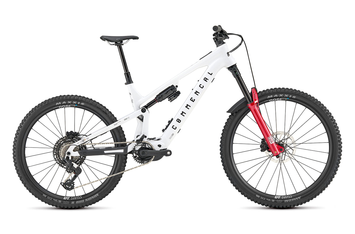 Bicicleta Eléctrica Commencal Meta Power SX Avinox RockShox Pure White 2027 - vista 1