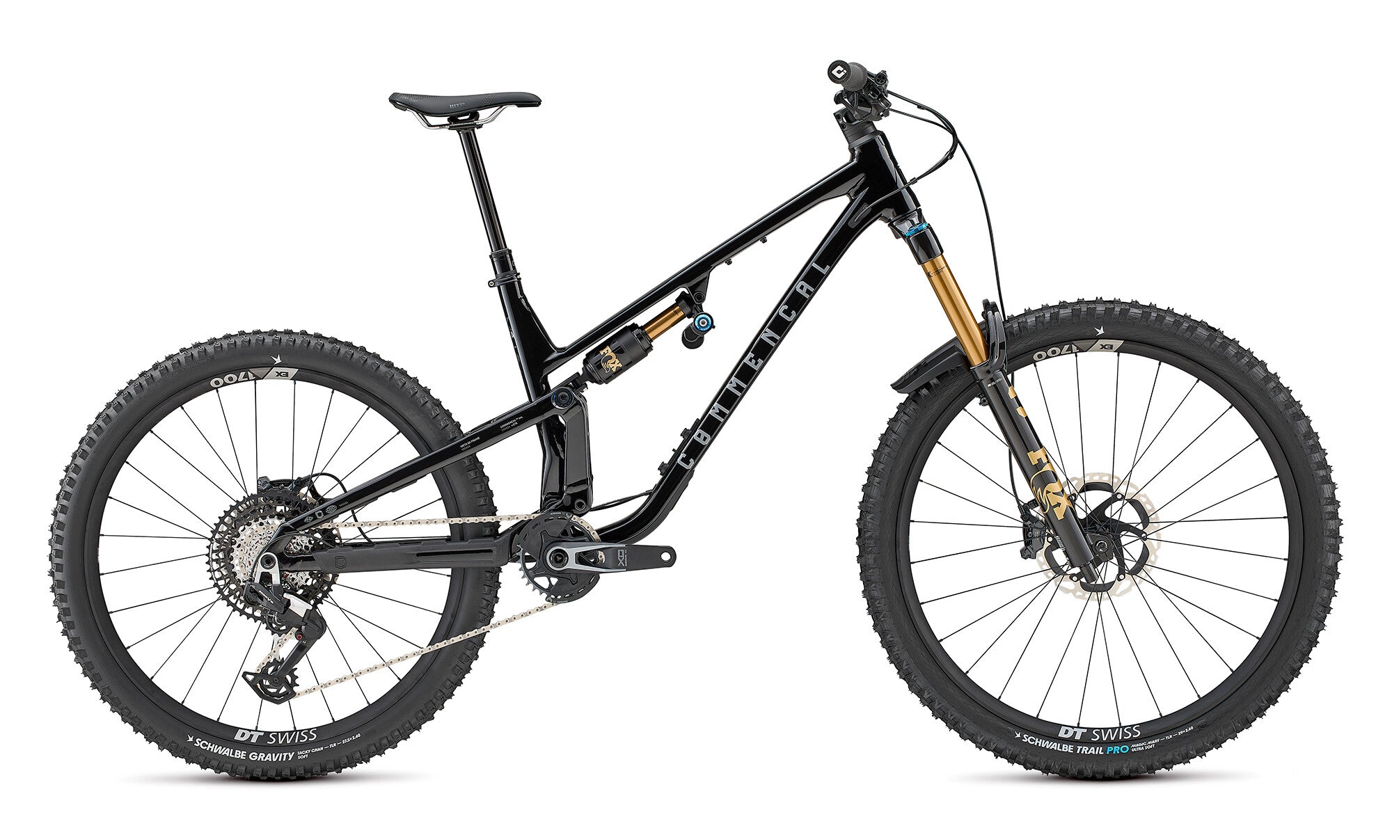Bicicleta Enduro Commencal Meta SX V5 Signature Pure Black 2027