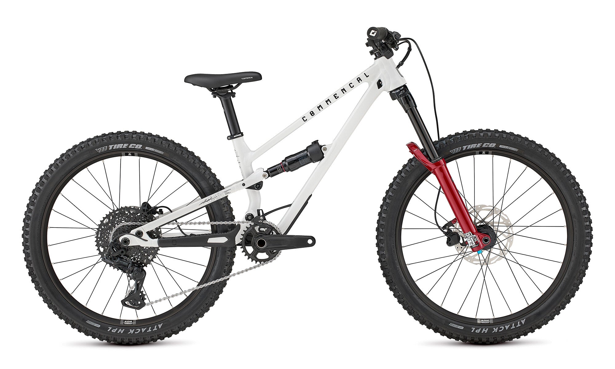 Bicicleta para Niños Commencal Clash 24 Pure White 2027