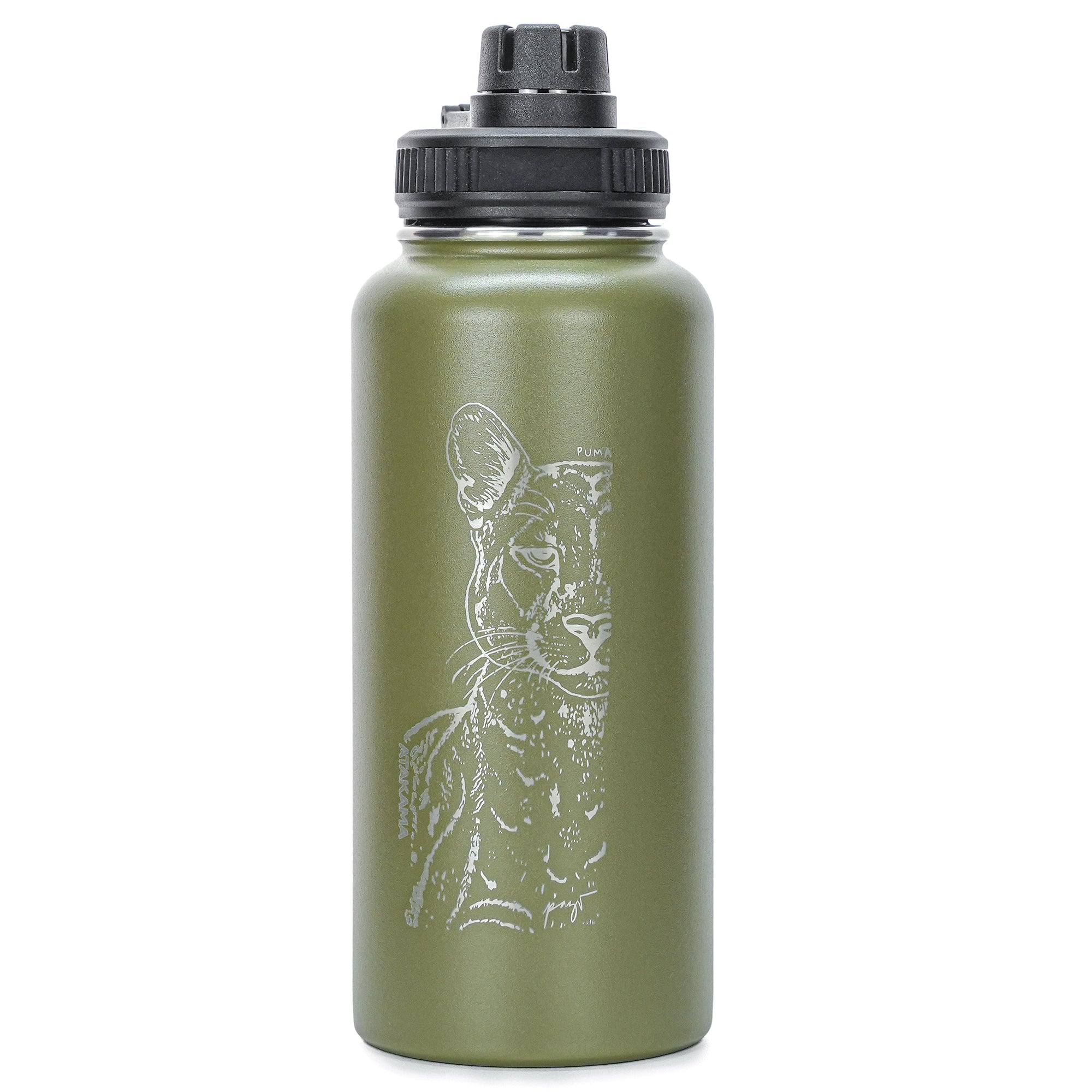 Botella térmica Puma 1 lt Verde