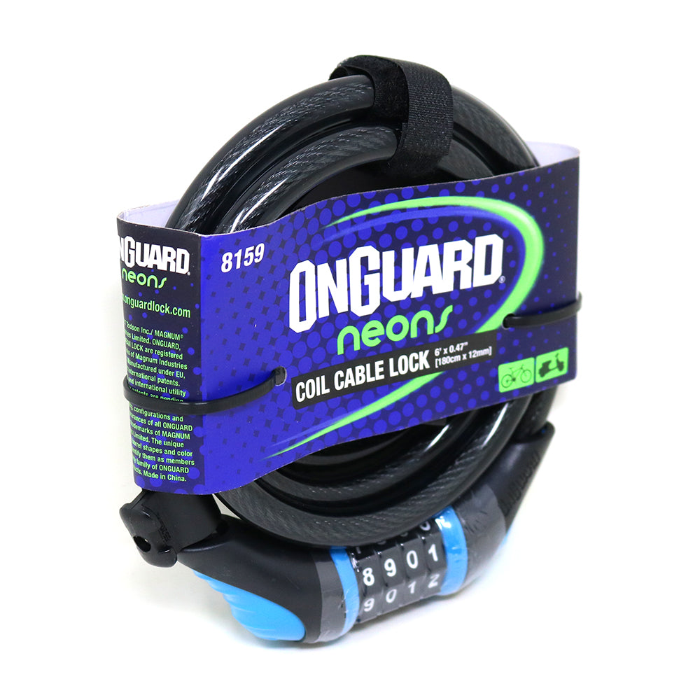 On Guard Candado Espiral Clave NS 180x12 - Rideshop