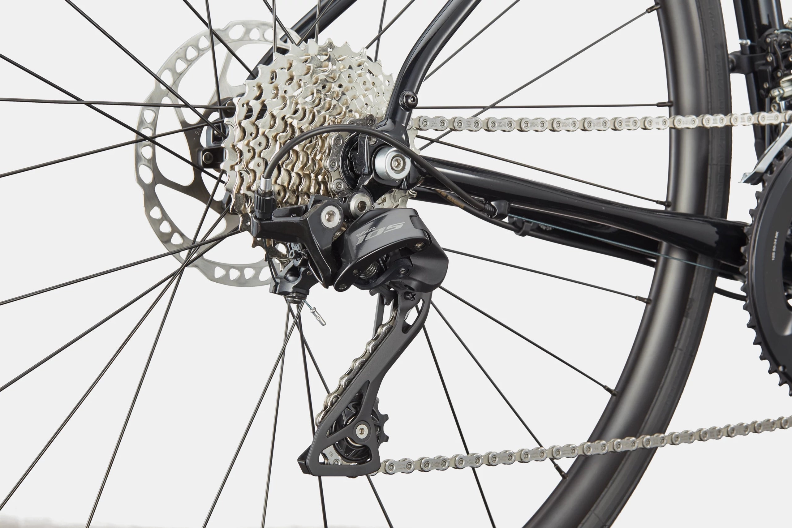 Bicicleta Ruta Cannondale 700 Synapse 1 Negro