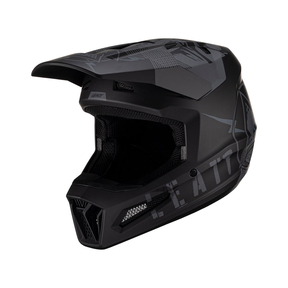 Casco Leatt Moto 2.5 V23 Stealth XXL 63-64cm