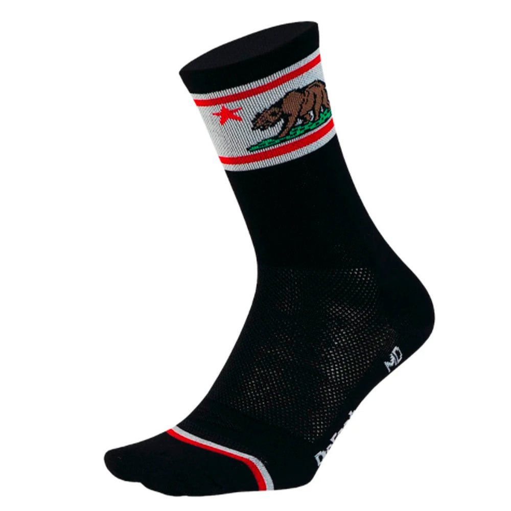 Calcetín Defeet Aireator 6'' California Bear