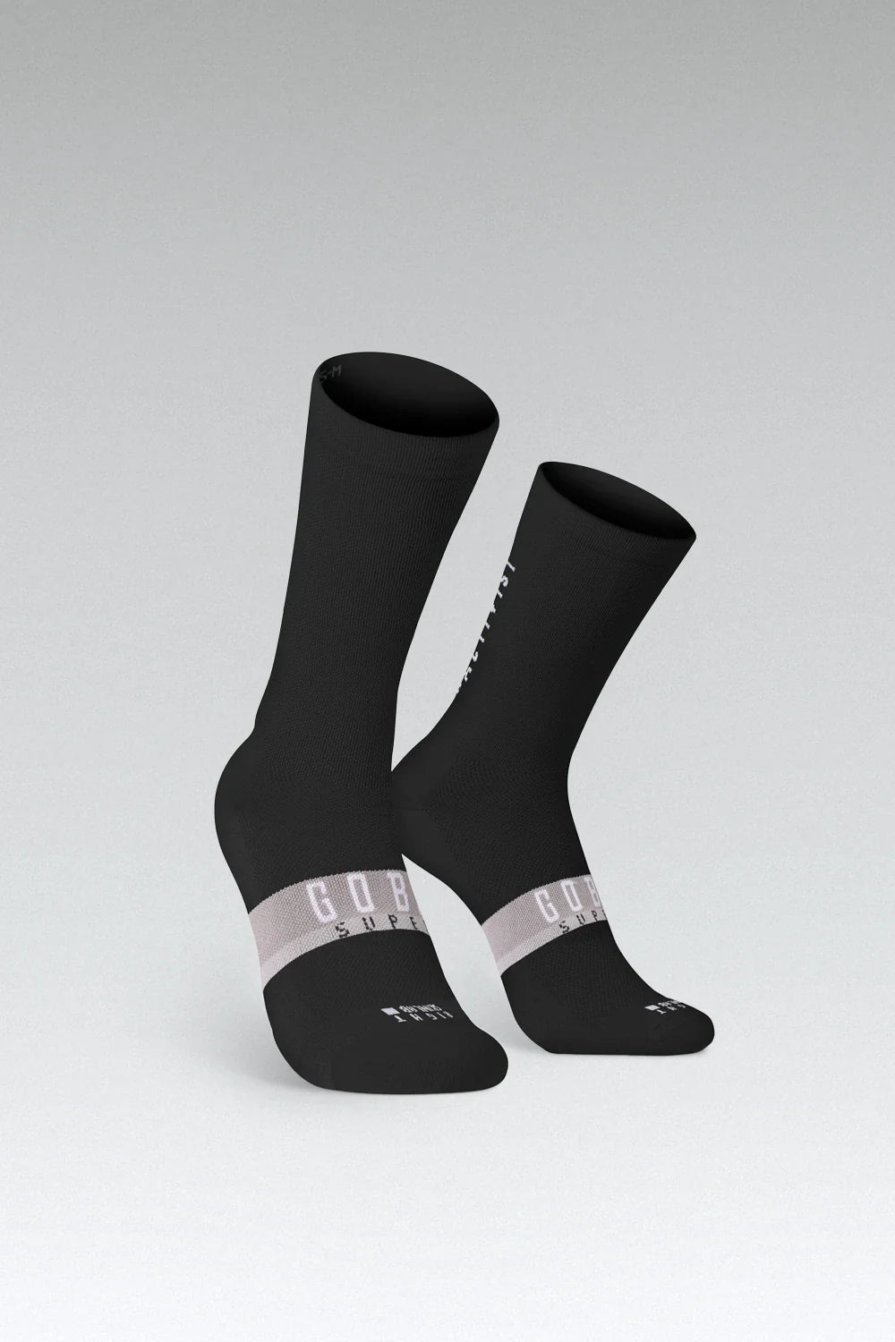 Gobik Calcetines Superb Unisex Black Axis Extra Long