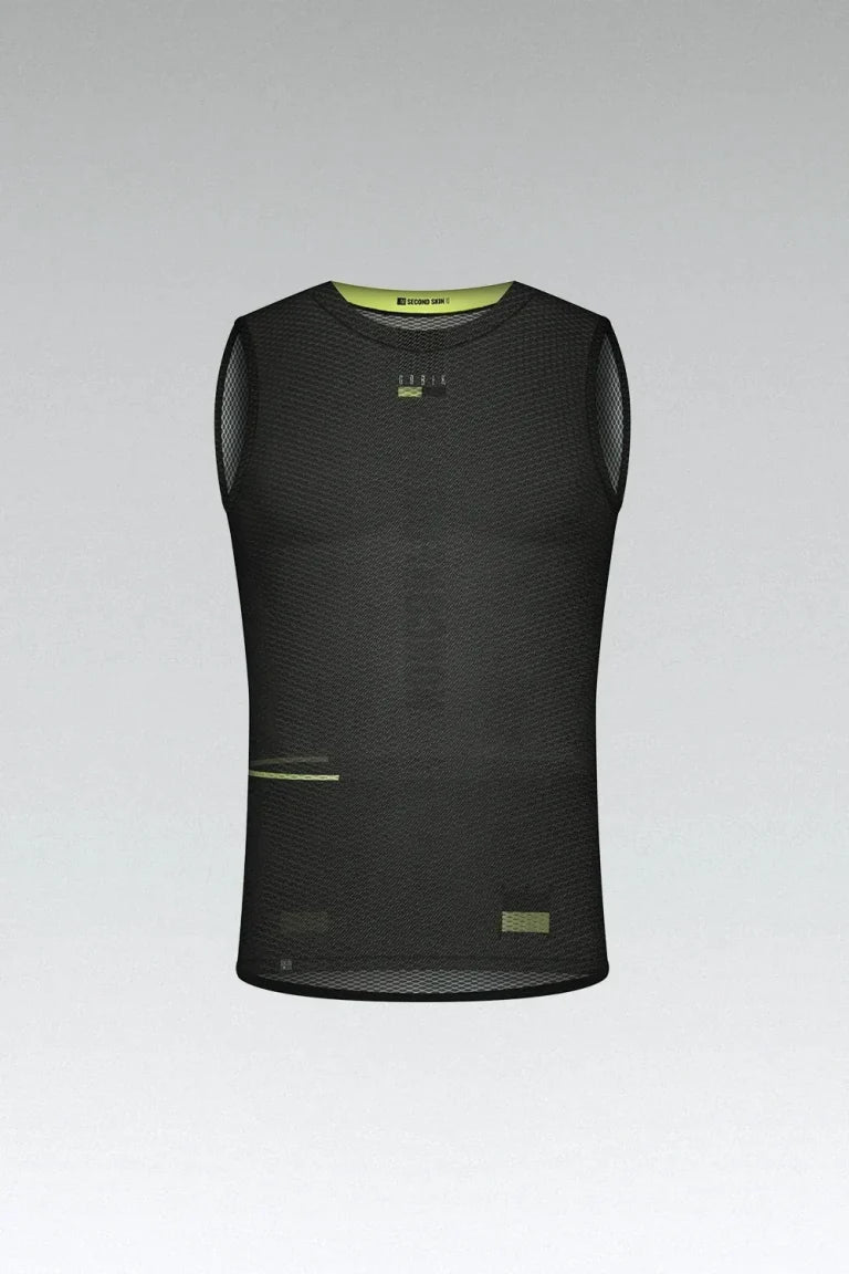 Camiseta Interior Gobik Hombre Second Skin Black Lead