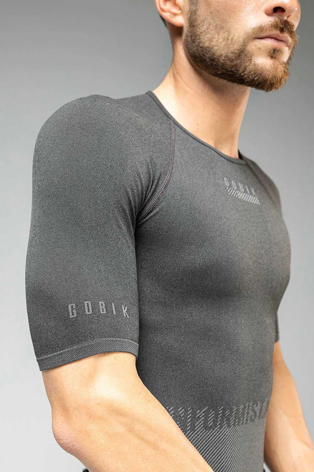 Gobik Camiseta Interior Manga Corta Limber Skin Hombre Basalt