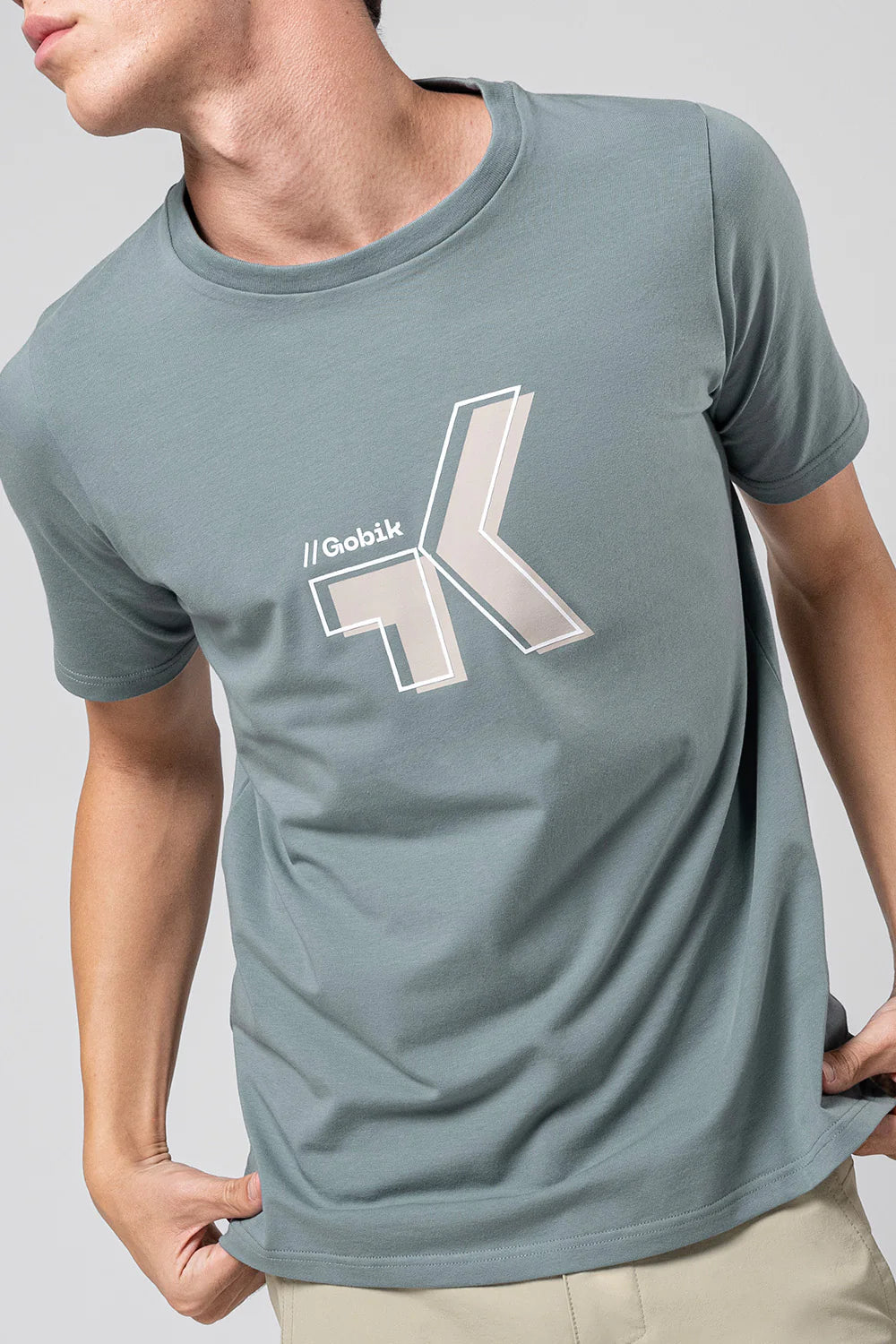 Gobik Camiseta Manga Corta Algodon Rest Hombre Trooper
