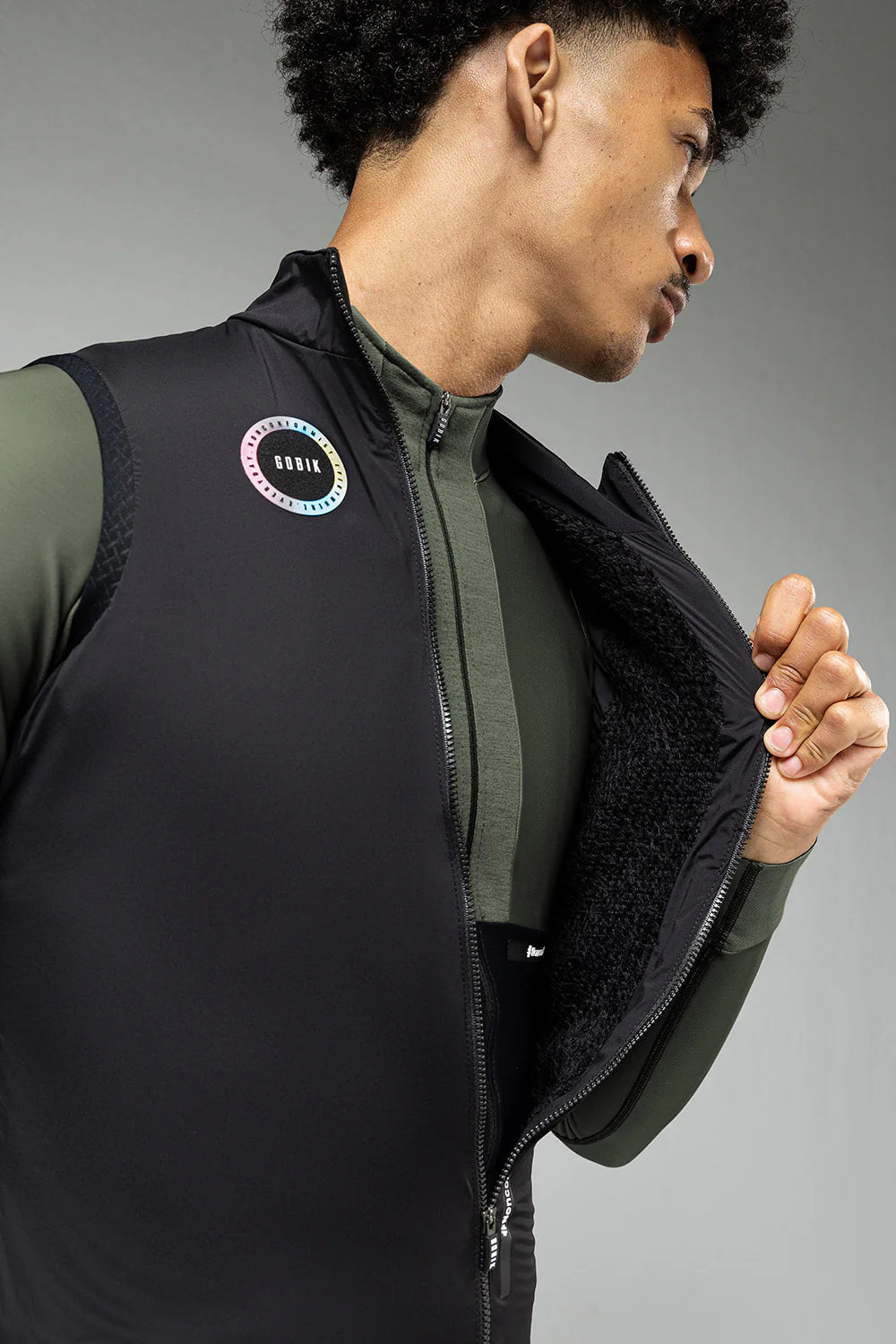 Chaleco Gobik Térmico Eminent Hombre Royal Black