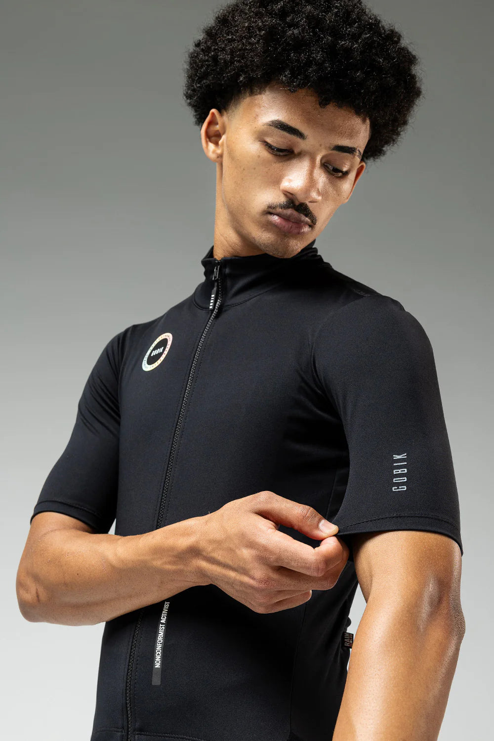 Chaqueta Gobik Manga Corta Envy Hombre Jet Black