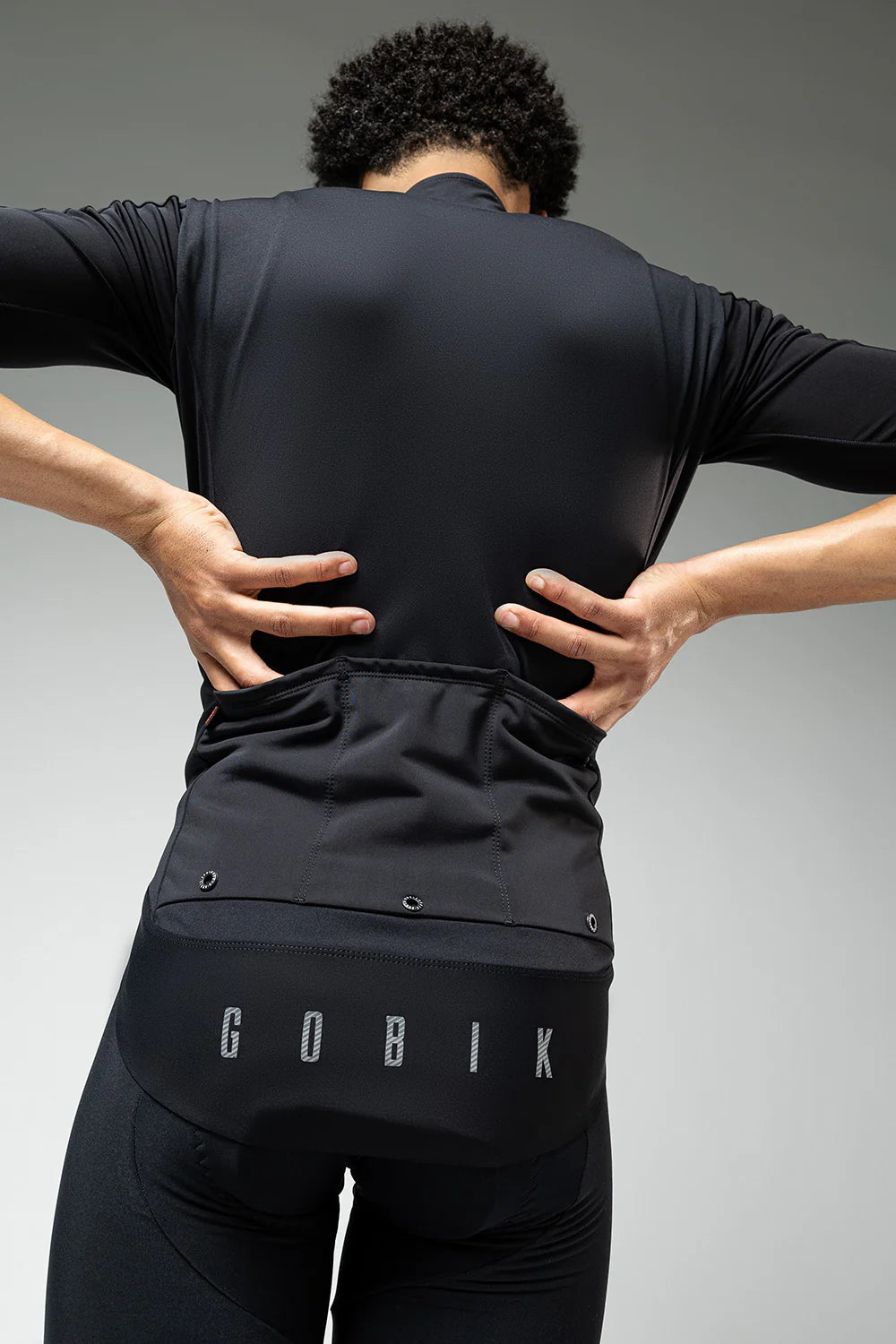 Chaqueta Gobik Manga Corta Envy Hombre Jet Black