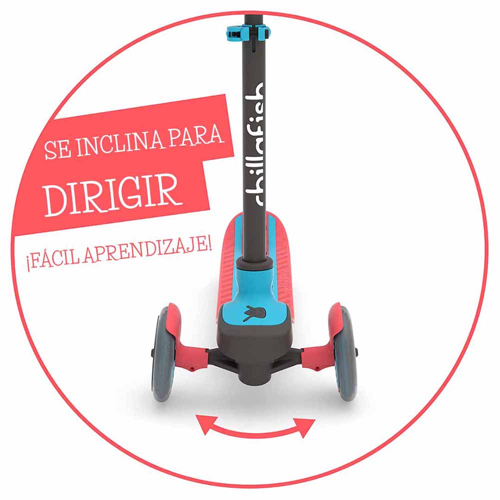 Scooter Chillafish Scotti Rojo