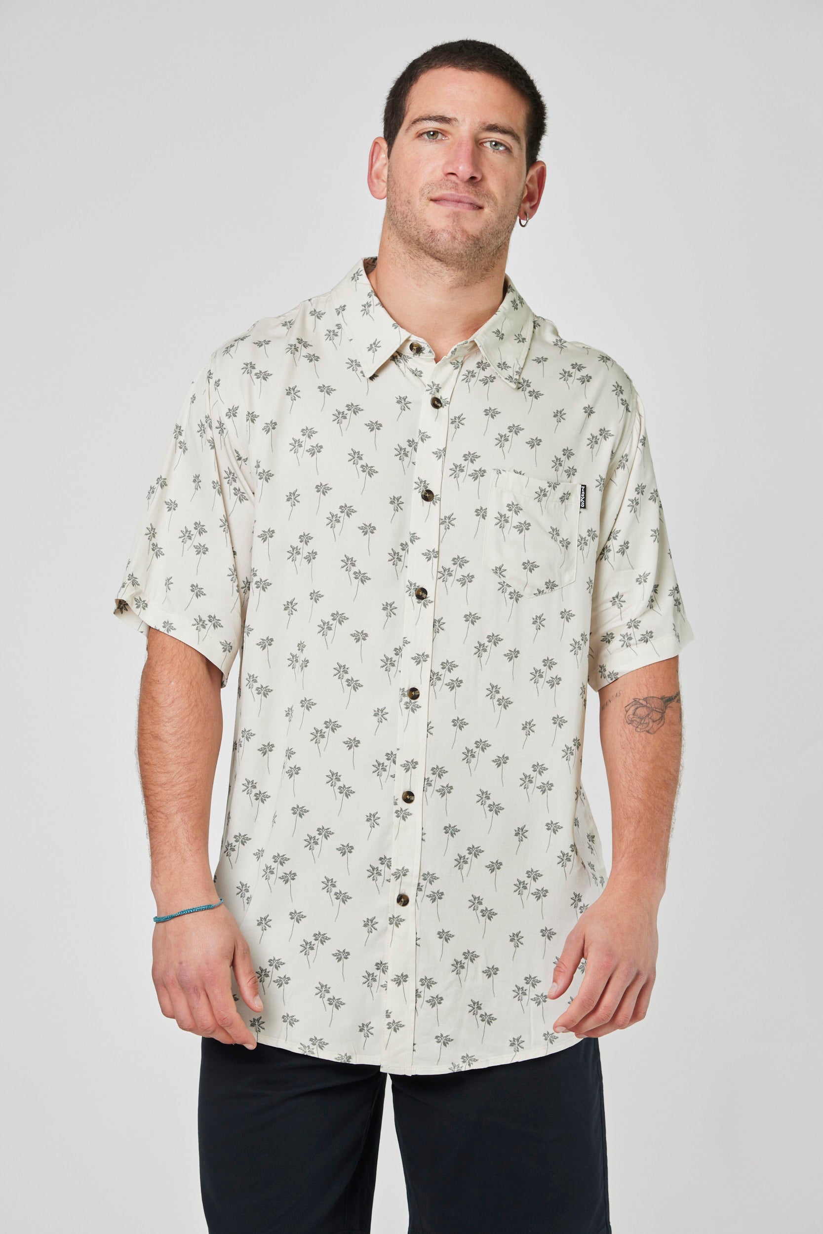 Camisa Palm Beige