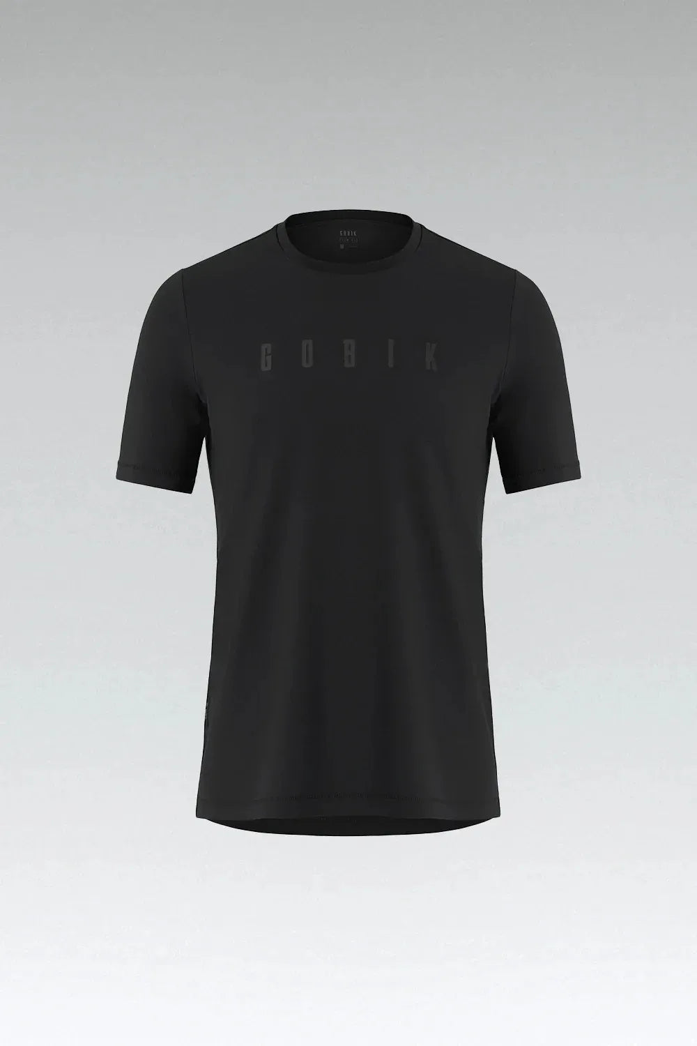 Camiseta Gobik Manga Corta Algodon Tee Hombre Overlines Black