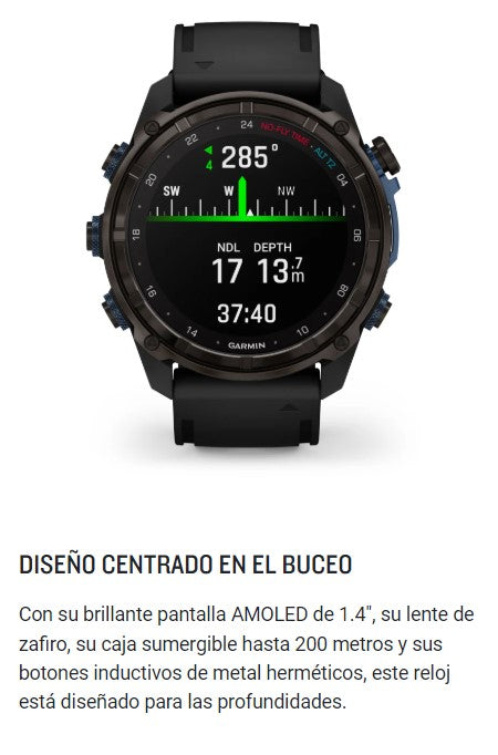 Reloj Inteligente Garmin Descent™ Mk3i 51mm