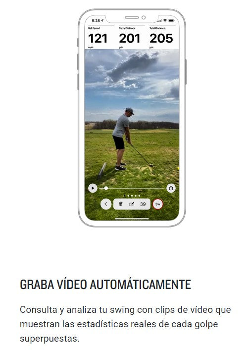 Monitor Garmin Approach R10 Golf Launch