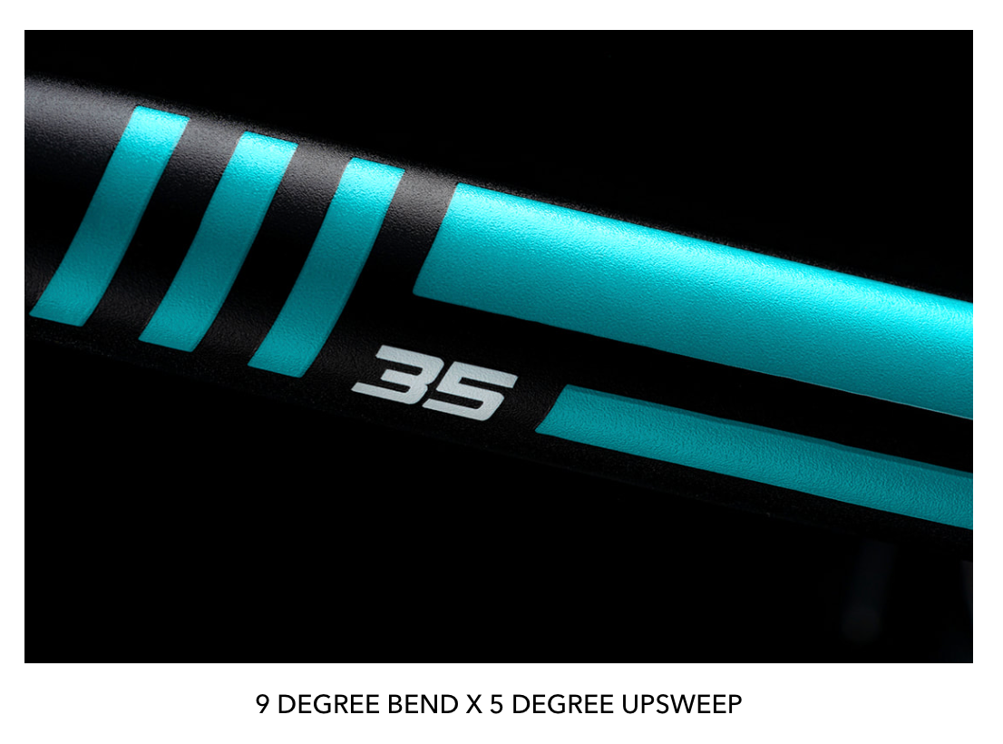 Manubrio DEITY Highside OS-35 80mm Rise Stealth