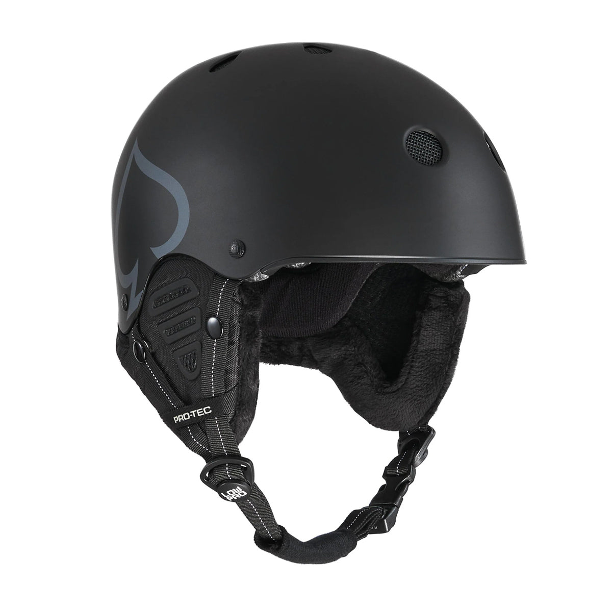 Casco de Snowboard PRO-TEC Low Pro Helmet - Black Matte (PV)