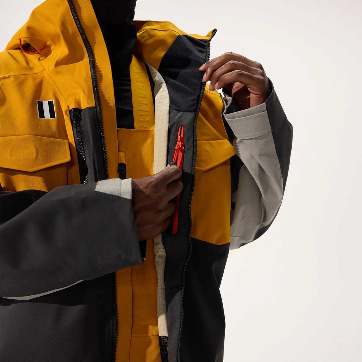 Chaqueta de Snowboard WHITESPACE 2L Insulated Cargo - GYellow / Rock Ridge / Phantom