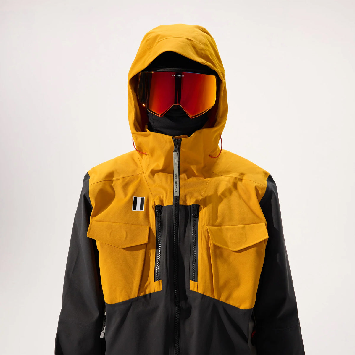Chaqueta de Snowboard WHITESPACE 2L Insulated Cargo - GYellow / Rock Ridge / Phantom