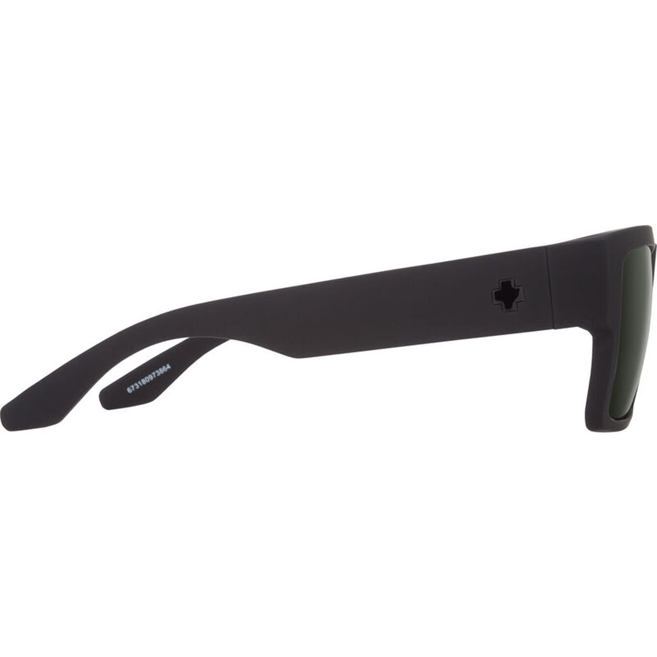 Anteojos SPY+ Cyrus Soft Matte Black - Happy Gray Green Polar