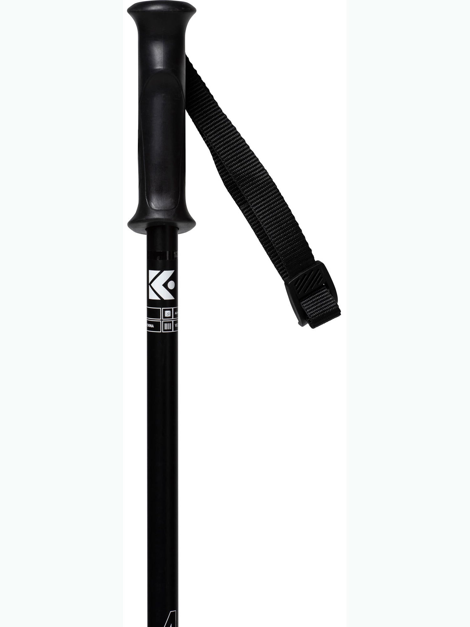 Kerma Bastones de Ski Vector Negro - Rideshop
