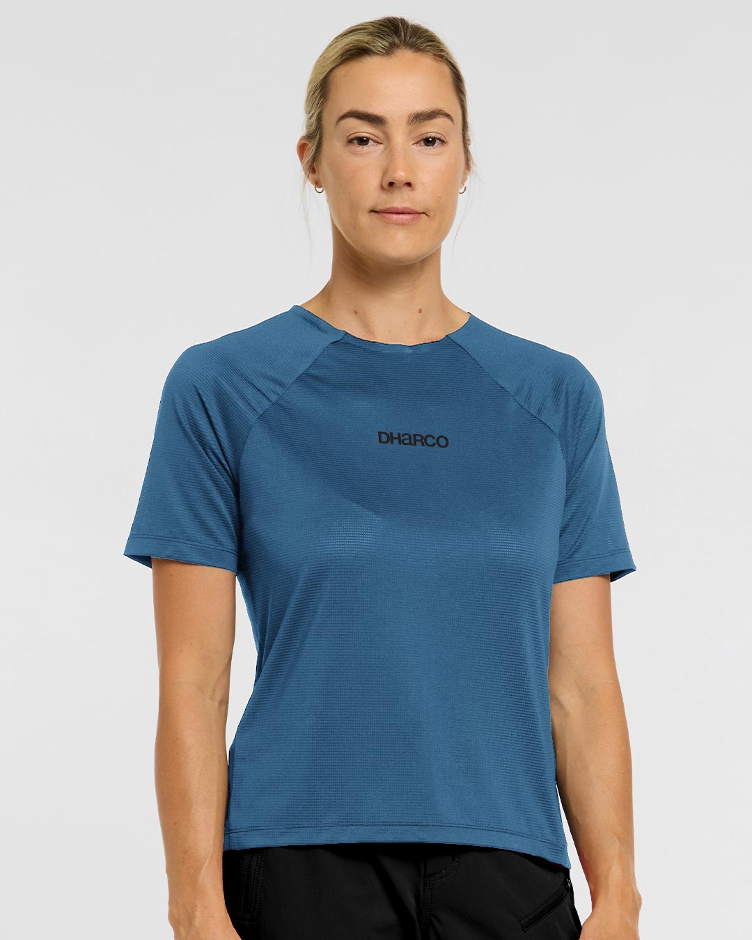 Jersey de manga corta Ather para mujer | Azul marroquí