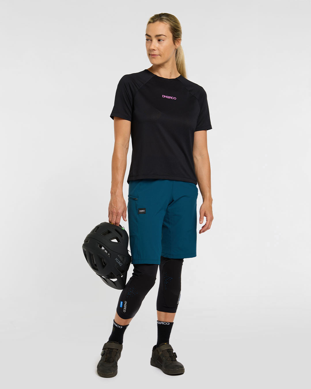 Pantalones cortos de trail para mujer | Azul marroquí