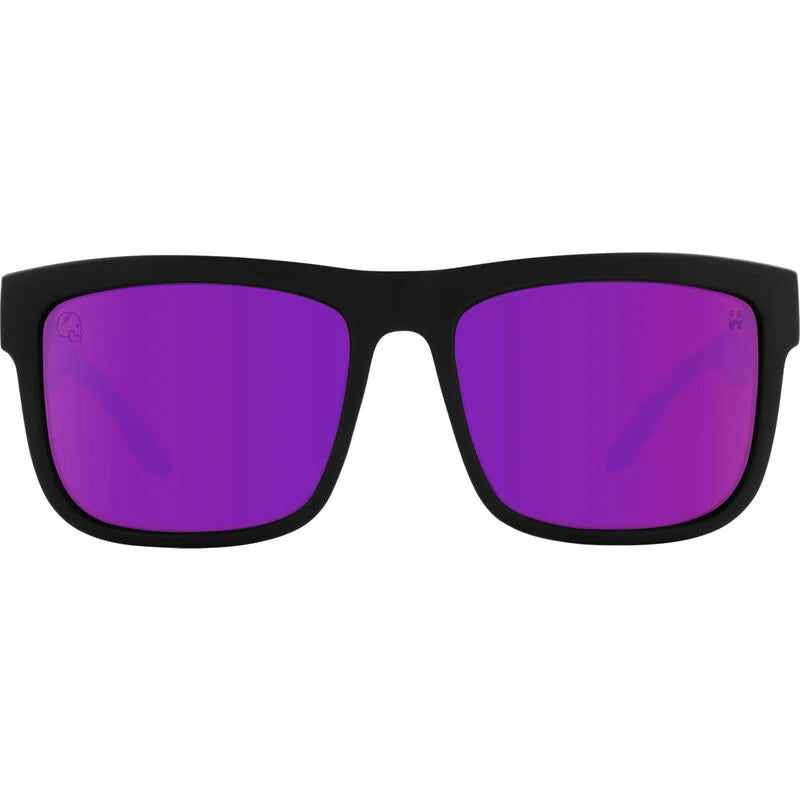 Anteojos SPY+ Discord Slayco Matte Black Viper - Happy Bronze Purple Spectra Mirror