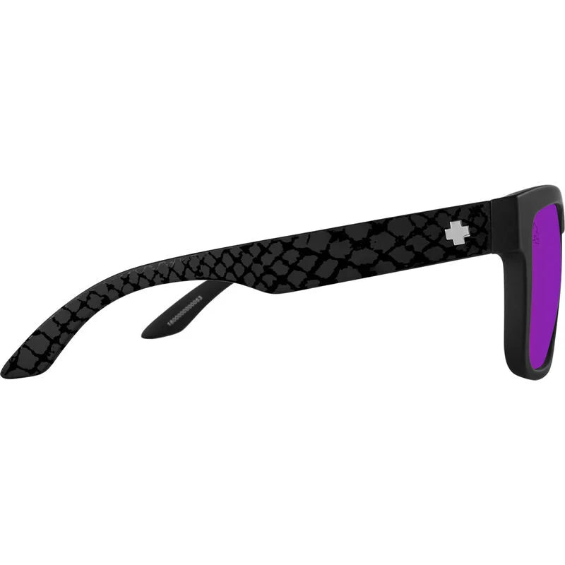 Anteojos SPY+ Discord Slayco Matte Black Viper - Happy Bronze Purple Spectra Mirror