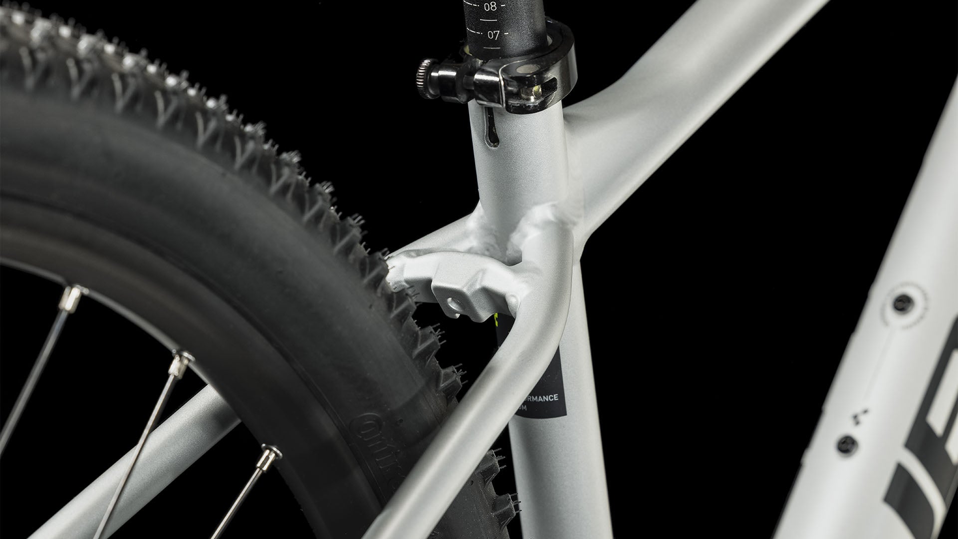 Cube Bicicleta MTB Attention SLX Silvergrey Lime - Rideshop