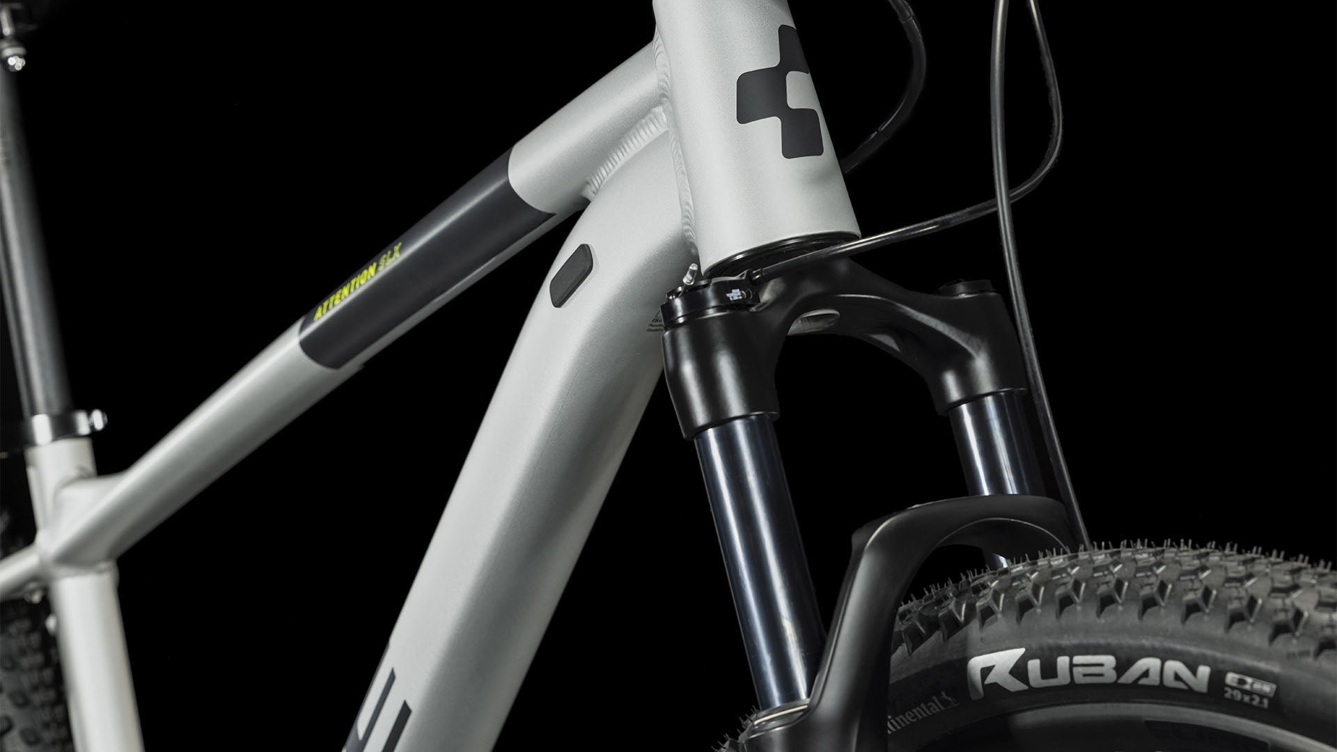 Cube Bicicleta MTB Attention SLX Silvergrey Lime - Rideshop
