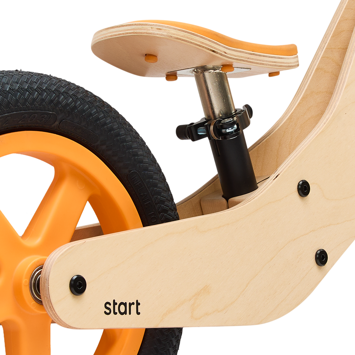 Bicicleta de Equilibrio de Madera para Niños Roda Start - vista 16