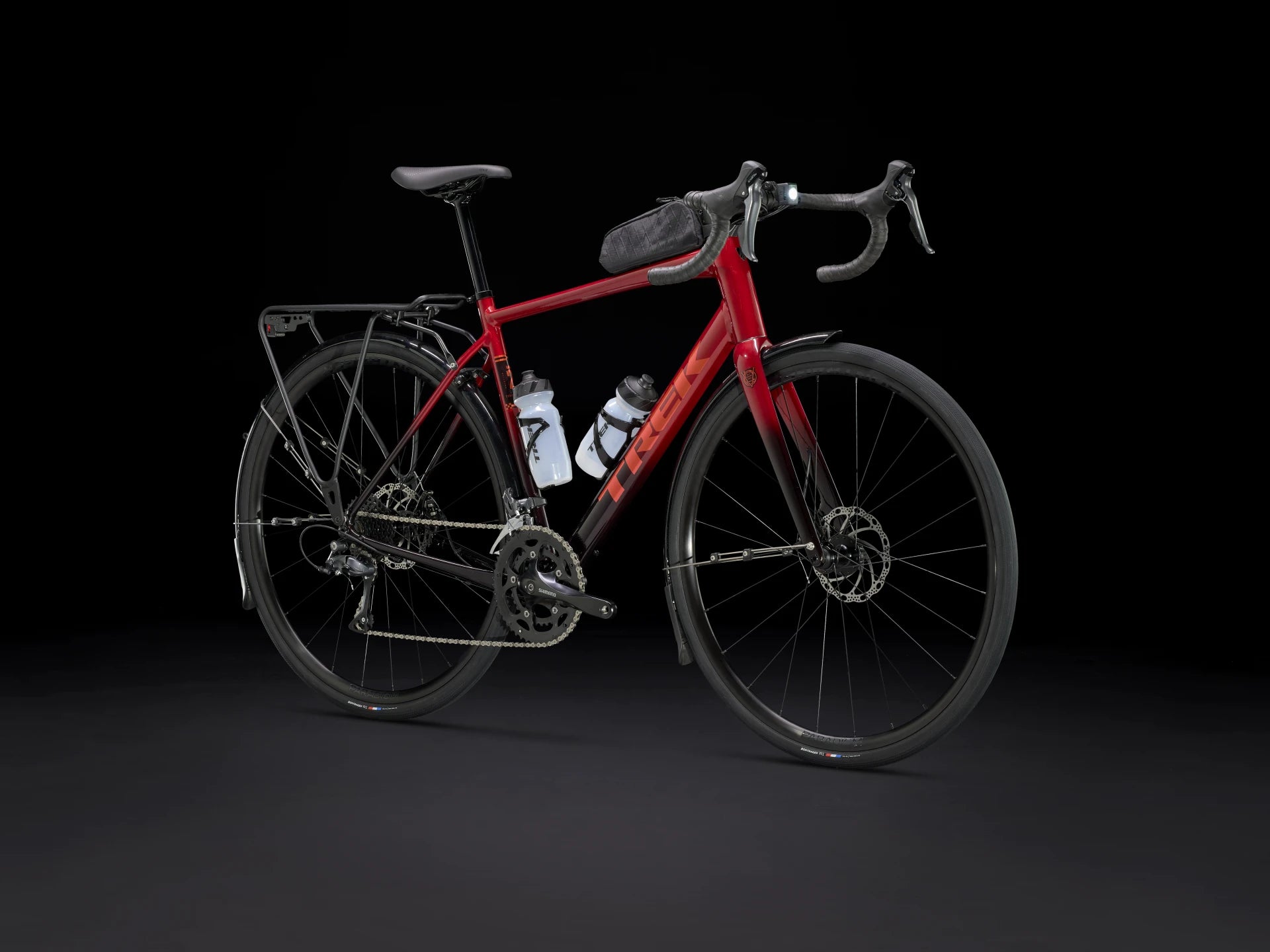 Bicicleta Ruta Trek Domane AL 2 Rojo 4ta Gen