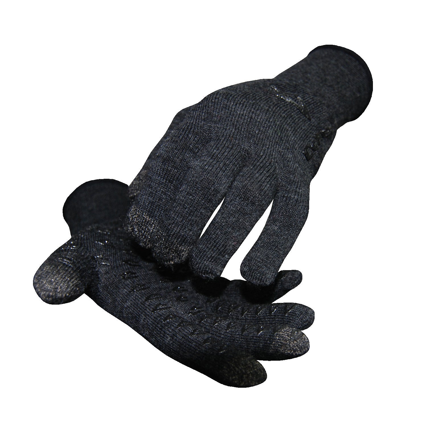 Guantes Defeet Duraglove Et Charcoal Wool W/Black Grippies