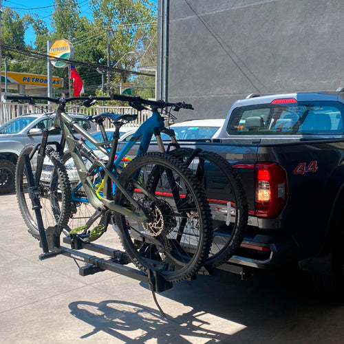Portabicicleta Enganche Americano para 2 eBikes - AndesRacks