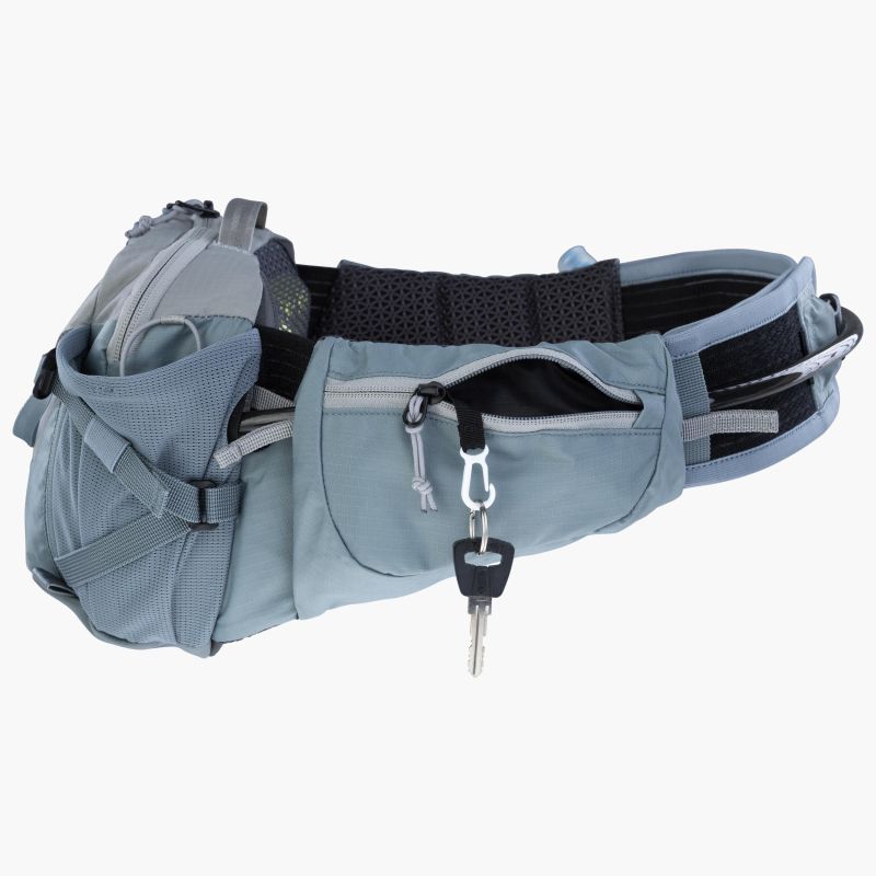 Banano Evoc Riñonera Pro 3L + Bolsa 1.5L Gris