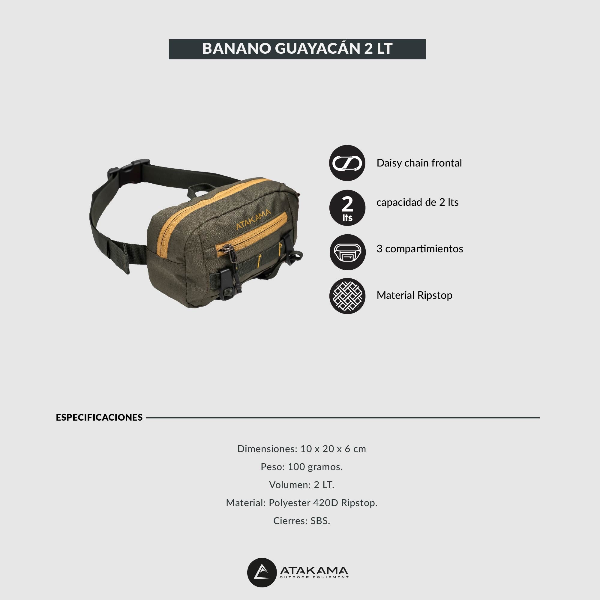 Banano Outdoor Guayacán 2LT