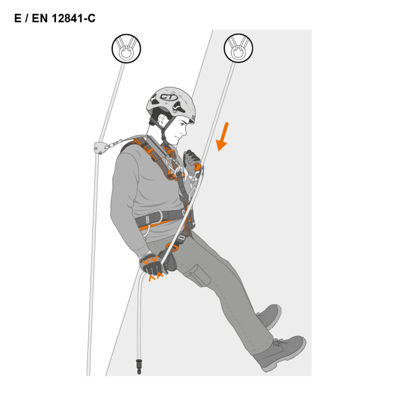 Conector Finch Combi + 3 mt Climbing Technology