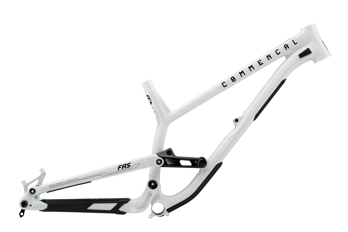 Marco DH Commencal FRS Pure White 2025 - vista 1