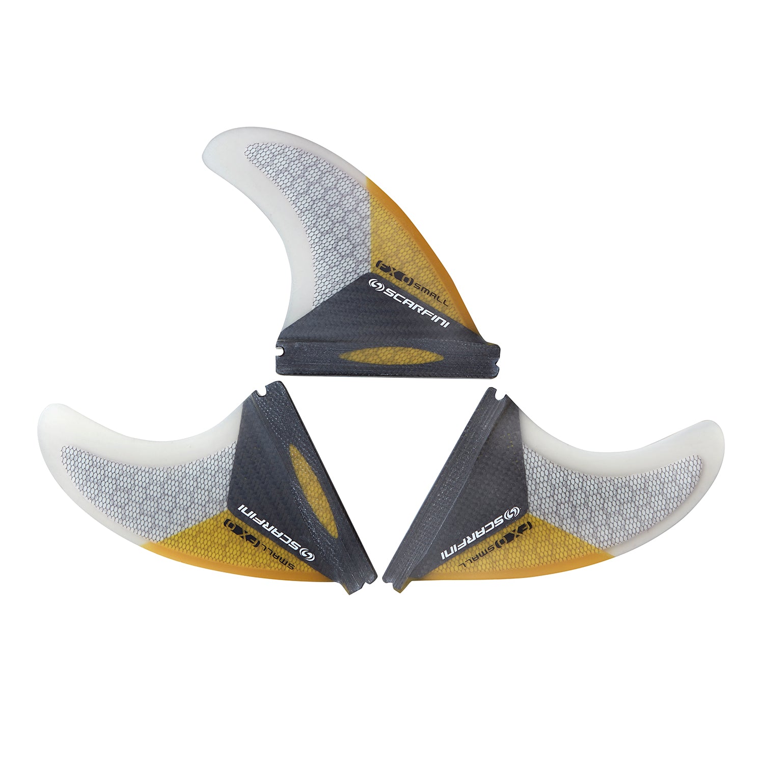 Quillas Scarfini FX0 Carbon Base Thruster set single tab XS