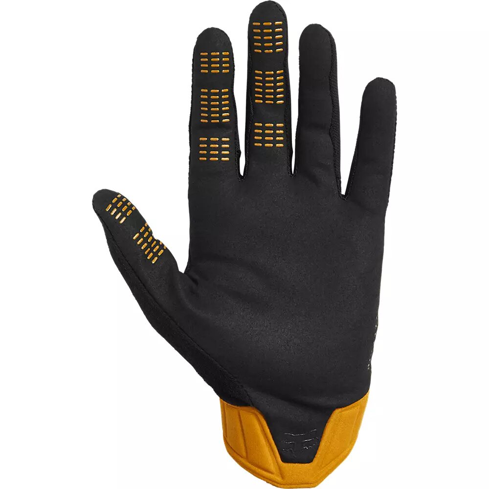 Guantes Bicicleta Flexair Ascent Dorado Fox - Rideshop