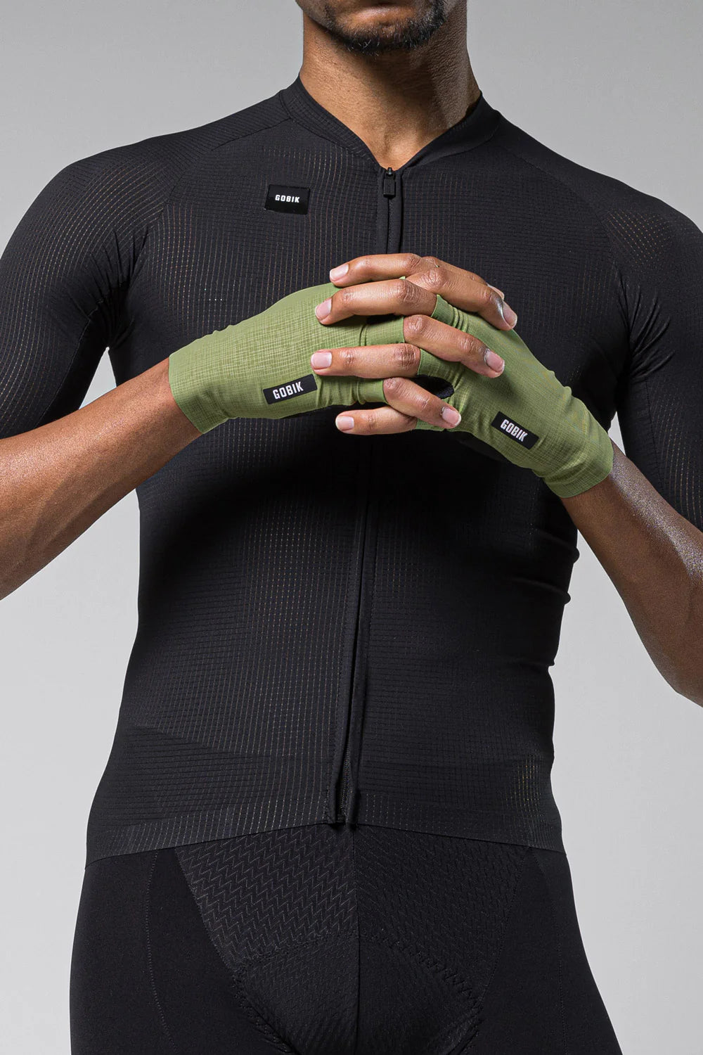 Gobik Guantes Cortos Mamba 2.0 Unisex Olive Green