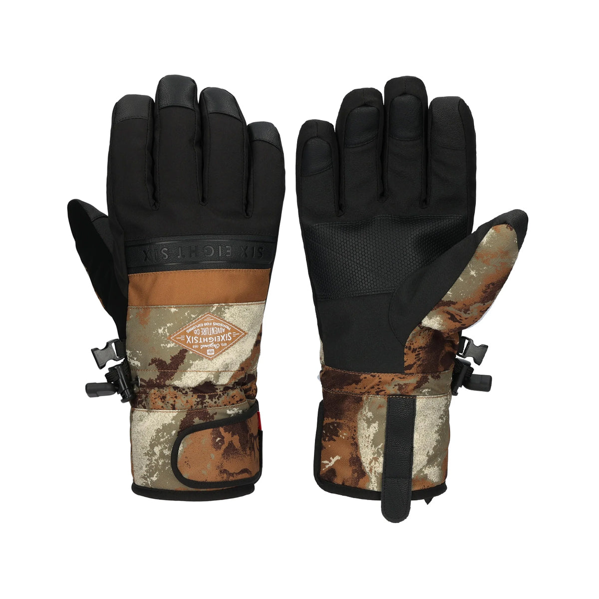 Guantes de Snowboard 686 Infiloft Recon - Caramel Hemisphere Print (PV)